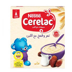 CERELAC WHEAT & DATES WITH MILK FOR 8 MONTHS BABIES 125 GM